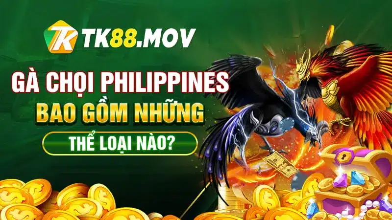 Các thể loại gà chọi Philippines