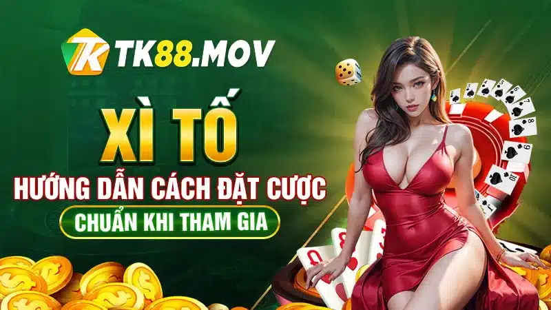 Hướng dẫn cách đặt cược game bài xì tố TK88