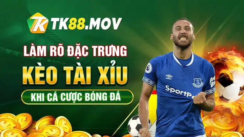 Đặc trưng của kèo tài xỉu trong cá độ bóng đá