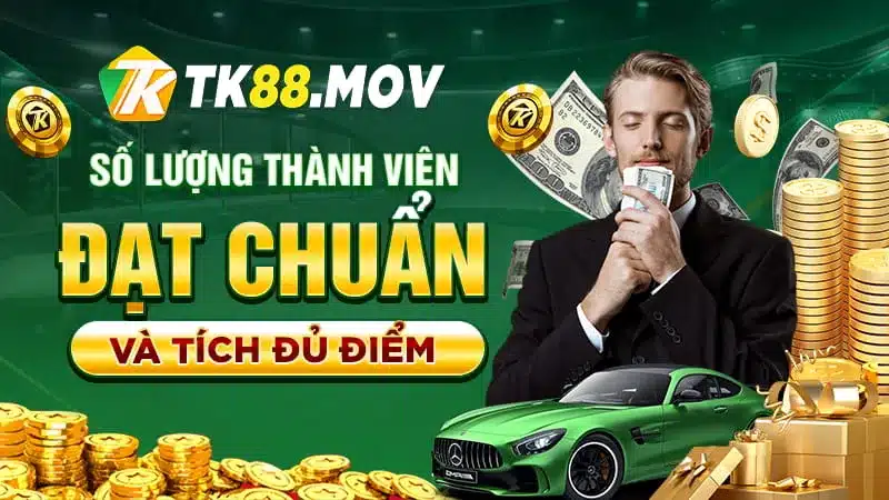 Số lượng thành viên đạt chuẩn và tích đủ điểm