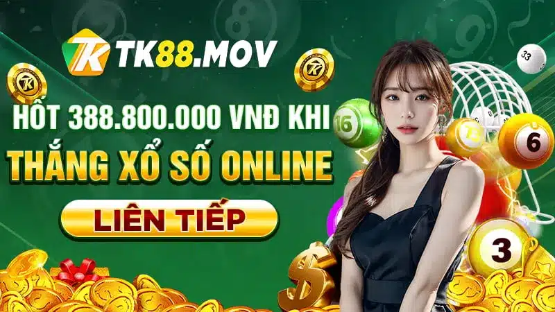 Thắng xổ số liên tiếp nhận ngay 388.800.000 VNĐ