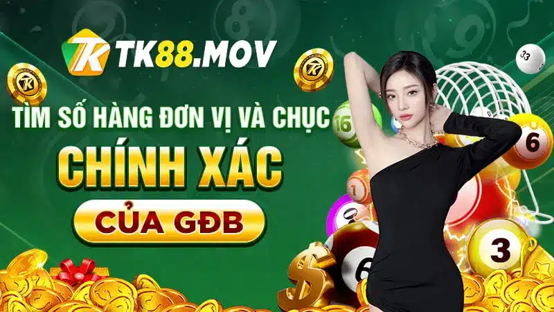 Tìm số hàng đơn vị và chục chính xác của GĐB