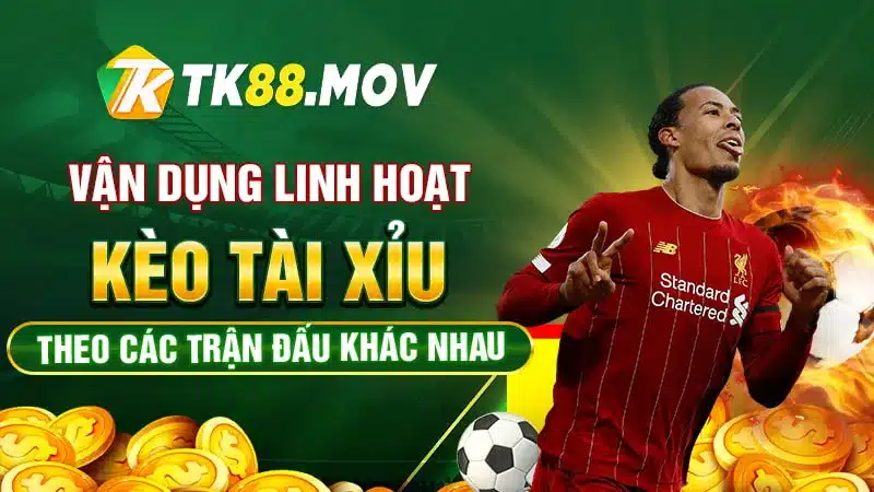 Vận dụng kèo tài xỉu linh hoạt trong các trận đấu khác nhau